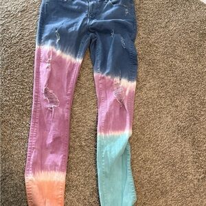 American Eagle AE x Young Money Flex Multi Color Jeans Lil Wayne 32X32